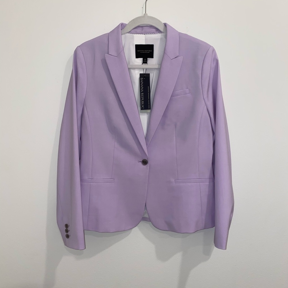 NWT Banana Republic Italian Wool Classic Blazer